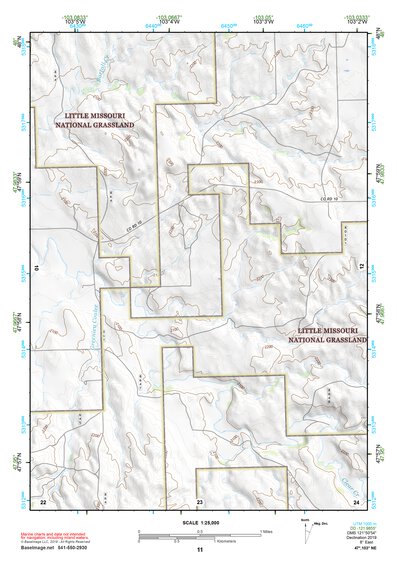 47103NE Page 11 Watford City Topo Preview 1