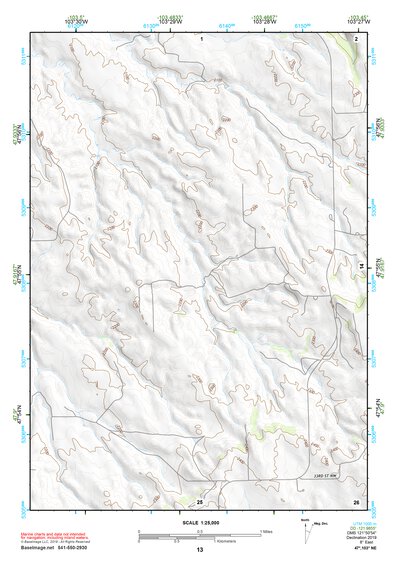 47103NE Page 13 Watford City Topo Preview 1