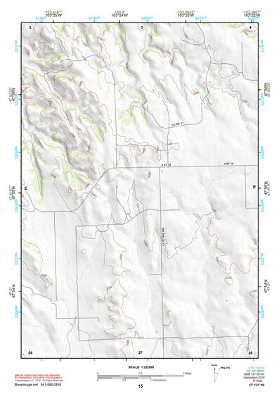 47103NE Page 15 Watford City Topo Preview 1