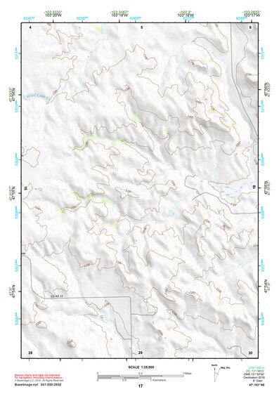 47103NE Page 17 Watford City Topo Preview 1