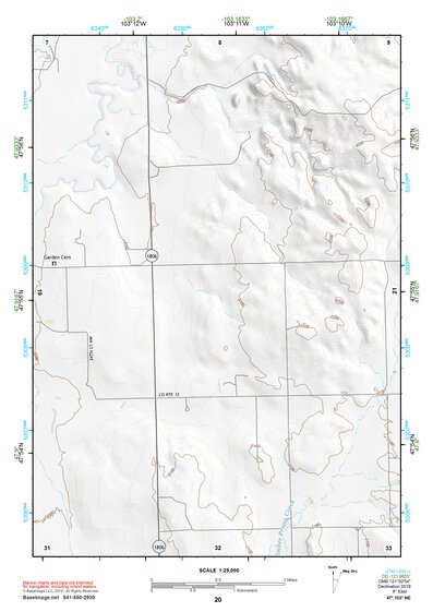 47103NE Page 20 Watford City Topo Preview 1