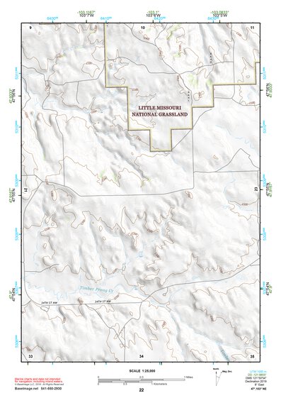 47103NE Page 22 Watford City Topo Preview 1