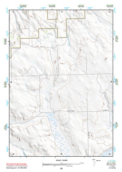 47103NE Page 23 Watford City Topo Preview 1