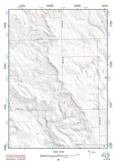 47103NE Page 25 Watford City Topo Preview 1