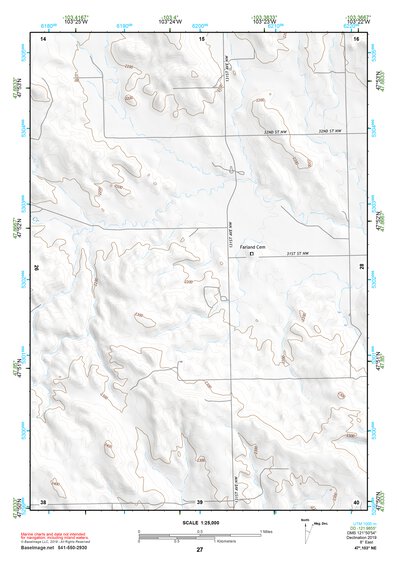 47103NE Page 27 Watford City Topo Preview 1