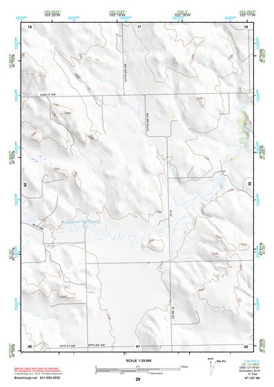47103NE Page 29 Watford City Topo Preview 1