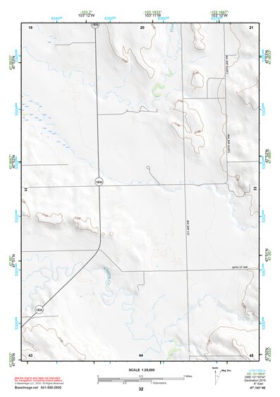 47103NE Page 32 Watford City Topo Preview 1
