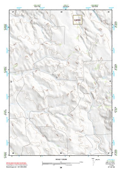47103NE Page 34 Watford City Topo Preview 1