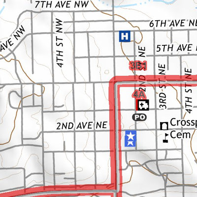47103NE Page 42 Watford City Topo Preview 3