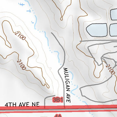 47103NE Page 43 Watford City Topo Preview 3