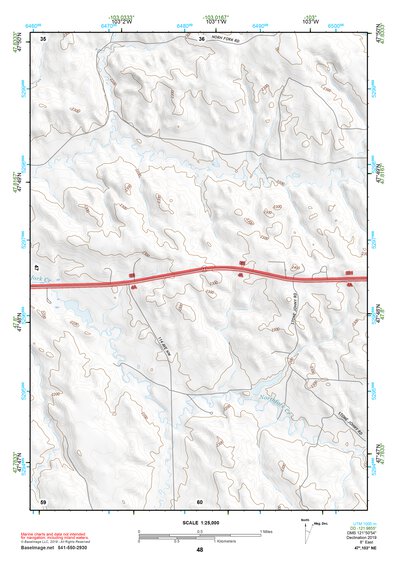 47103NE Page 48 Watford City Topo Preview 1