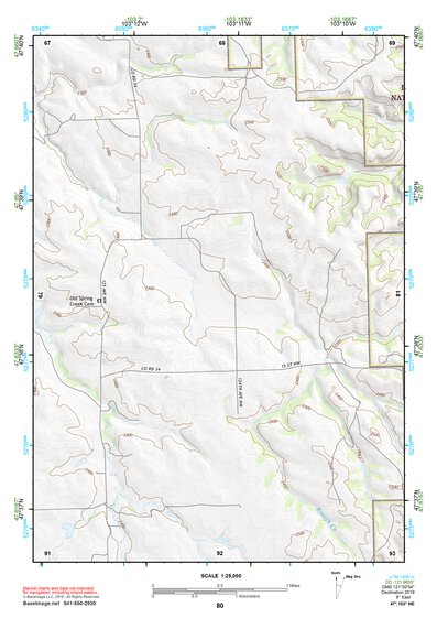 47103NE Page 80 Watford City Topo Preview 1