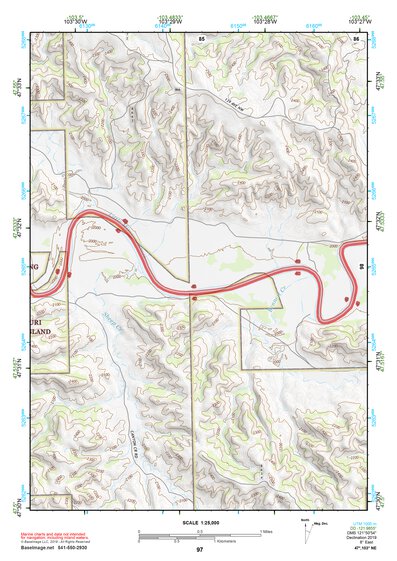 47103NE Page 97 Watford City Topo Preview 1