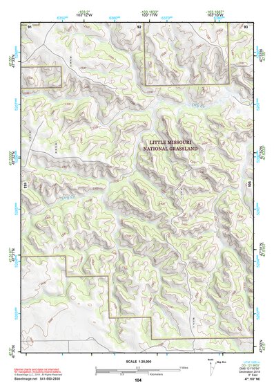 47103NE Page 104 Watford City Topo Preview 1