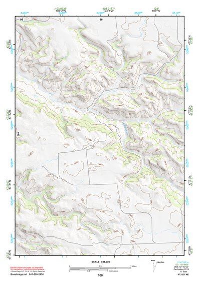 47103NE Page 108 Watford City Topo Preview 1