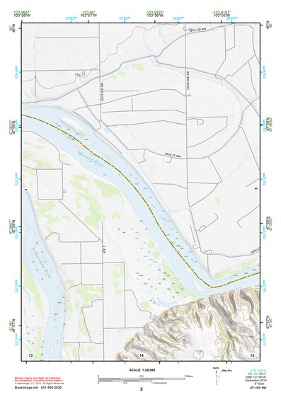 47103NW Page 2 Watford City Topo Preview 1