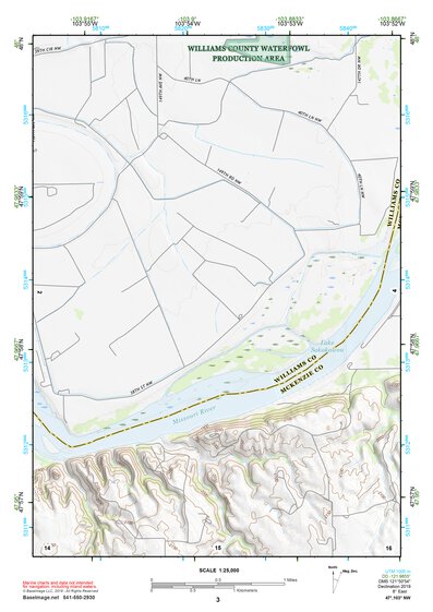 47103NW Page 3 Watford City Topo Preview 1