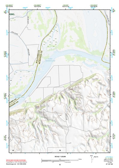47103NW Page 4 Watford City Topo Preview 1