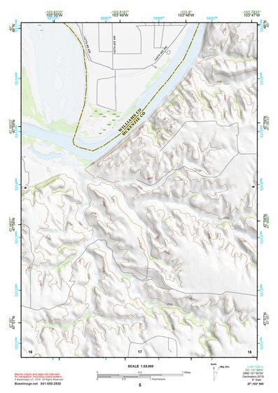47103NW Page 5 Watford City Topo Preview 1