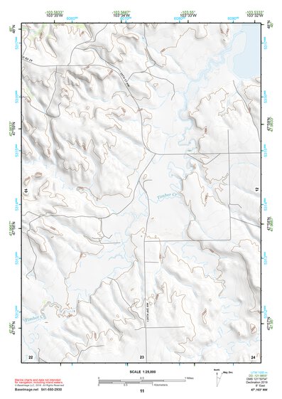47103NW Page 11 Watford City Topo Preview 1