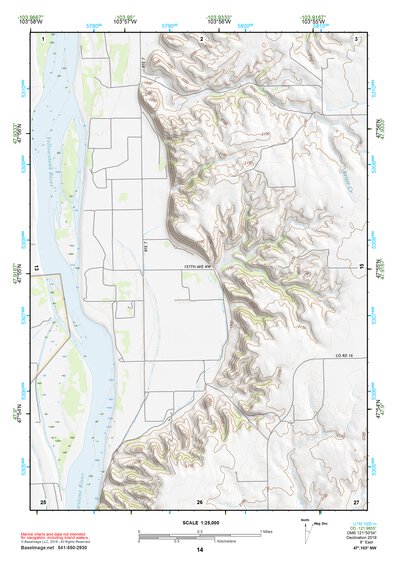 47103NW Page 14 Watford City Topo Preview 1