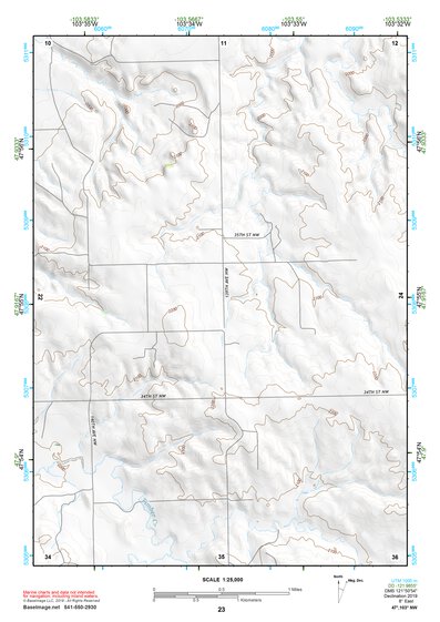 47103NW Page 23 Watford City Topo Preview 1