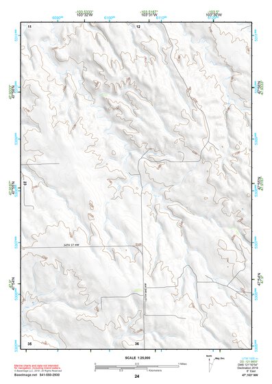 47103NW Page 24 Watford City Topo Preview 1