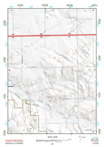 47103NW Page 31 Watford City Topo Preview 1