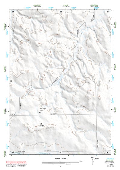 47103NW Page 34 Watford City Topo Preview 1