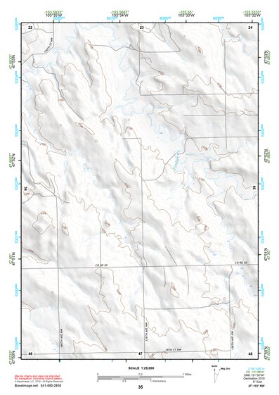 47103NW Page 35 Watford City Topo Preview 1