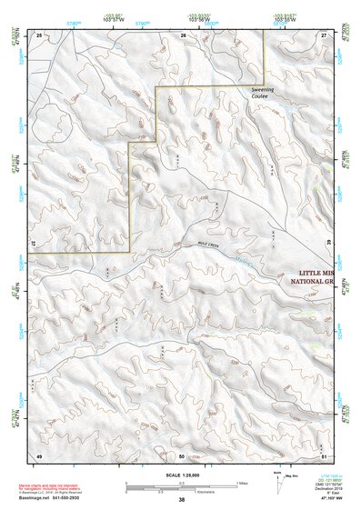 47103NW Page 38 Watford City Topo Preview 1