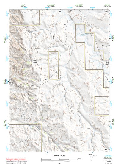 47103NW Page 49 Watford City Topo Preview 1