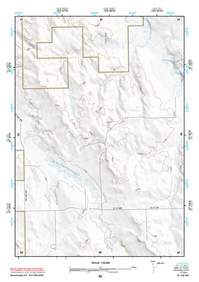 47103NW Page 54 Watford City Topo Preview 1