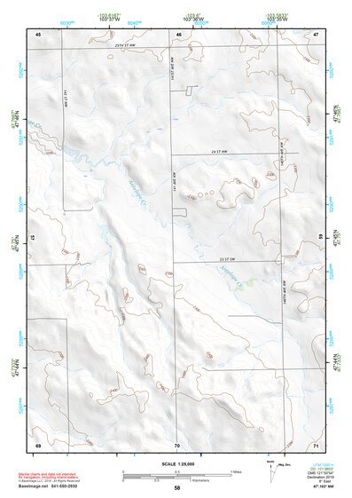 47103NW Page 58 Watford City Topo Preview 1