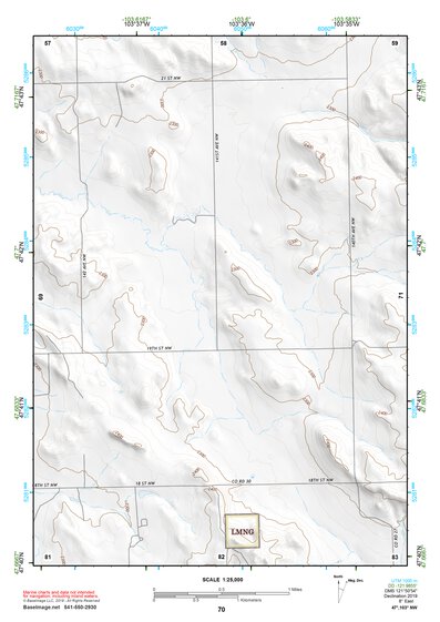 47103NW Page 70 Watford City Topo Preview 1