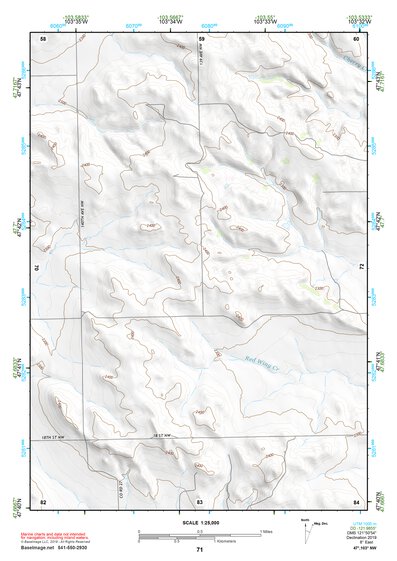 47103NW Page 71 Watford City Topo Preview 1