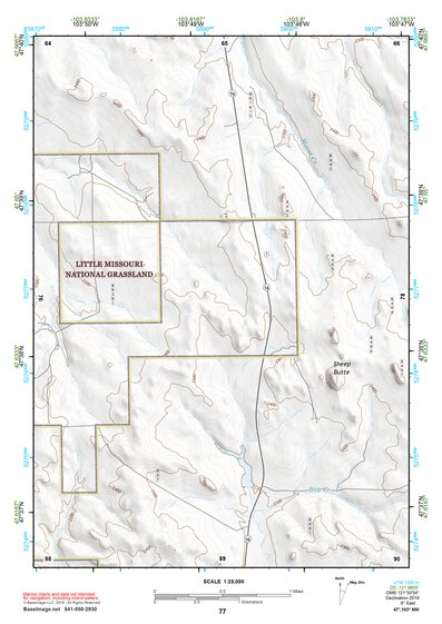 47103NW Page 77 Watford City Topo Preview 1