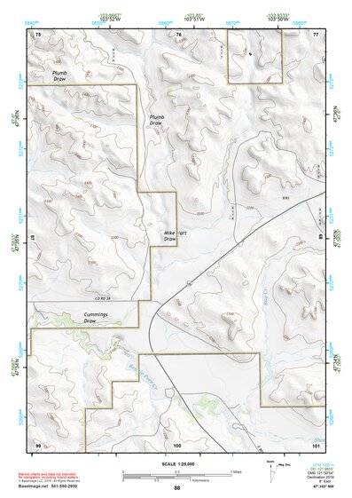 47103NW Page 88 Watford City Topo Preview 1