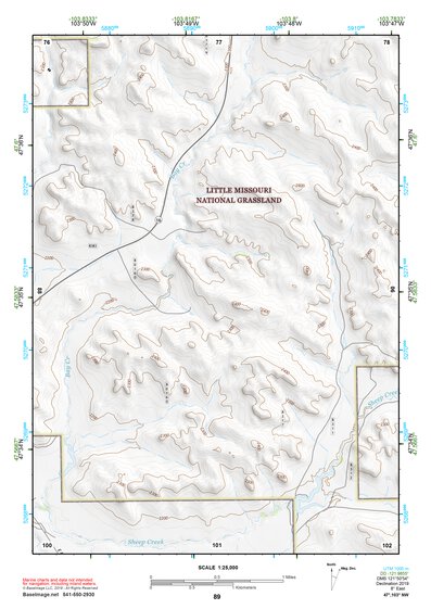 47103NW Page 89 Watford City Topo Preview 1