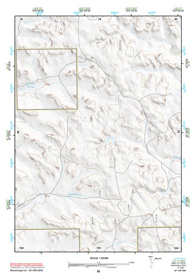 47103NW Page 91 Watford City Topo Preview 1