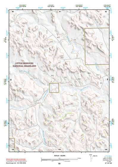 47103NW Page 93 Watford City Topo Preview 1