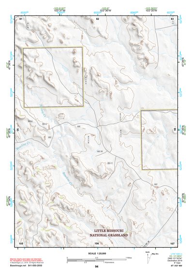 47103NW Page 94 Watford City Topo Preview 1