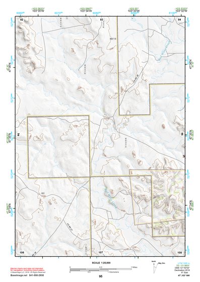 47103NW Page 95 Watford City Topo Preview 1