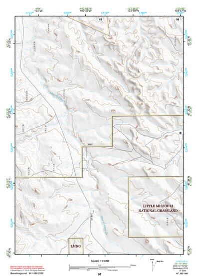 47103NW Page 97 Watford City Topo Preview 1