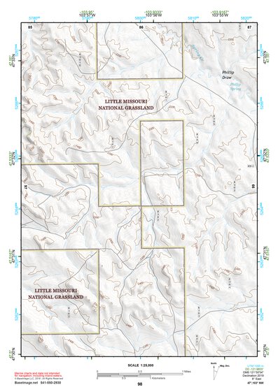 47103NW Page 98 Watford City Topo Preview 1