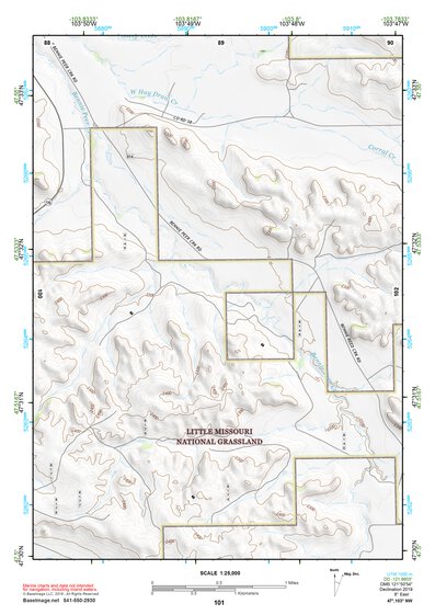 47103NW Page 101 Watford City Topo Preview 1