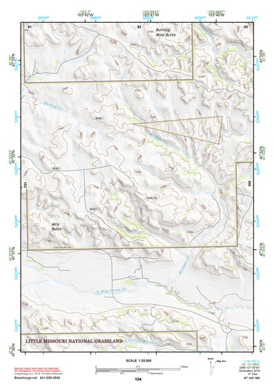 47103NW Page 104 Watford City Topo Preview 1