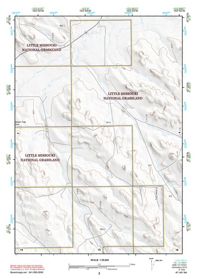 47103SW Page 3 Grassy Butte Topo Preview 1