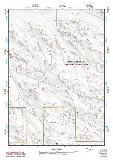47103SW Page 4 Grassy Butte Topo Preview 1