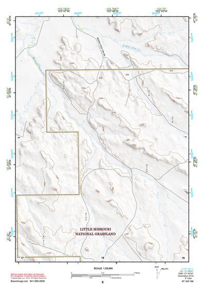 47103SW Page 6 Grassy Butte Topo Preview 1